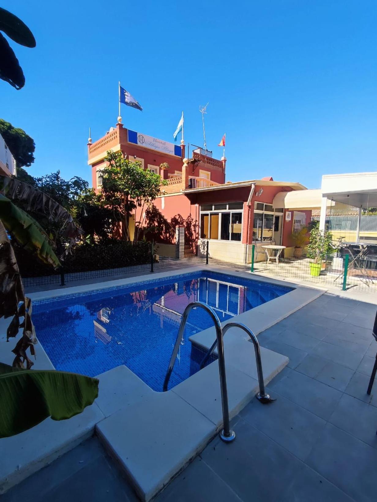 Hostal Alhaja Playa Эль-Пуэрто-де-Санта-Мария Экстерьер фото